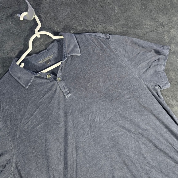 John Varvatos Polo Shirt Soft Knit Casual Short Sleeve Top‎ XL - Picture 1 of 8